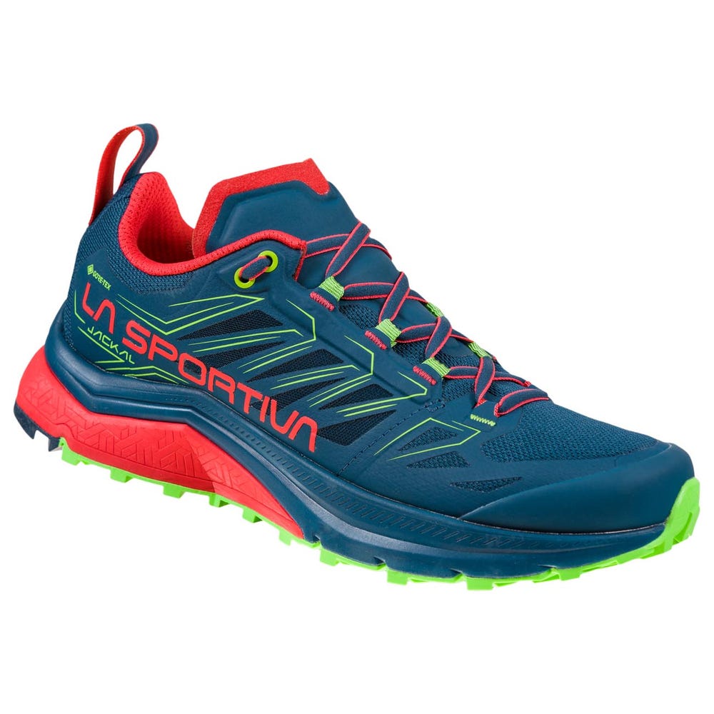 La Sportiva Jackal GTX Women's Trail Running Shoes - Blue - AU-602341